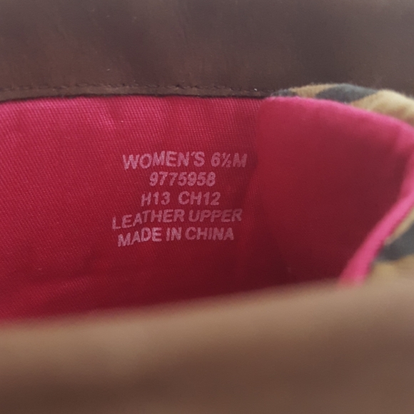 Sperry Top Sider leopard print leather boot 6.5 M - Picture 8 of 8